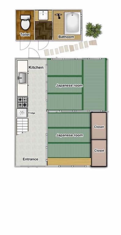 Guesthouse Setsugekka Kjóto Exteriér fotografie